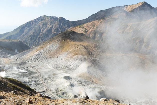 Photo naural hot spring