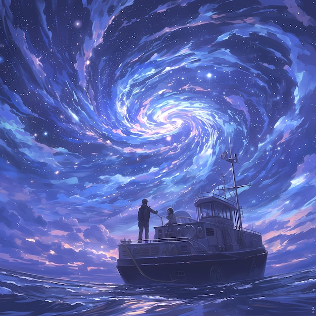 Nautical Cosmic Adventure Awaits