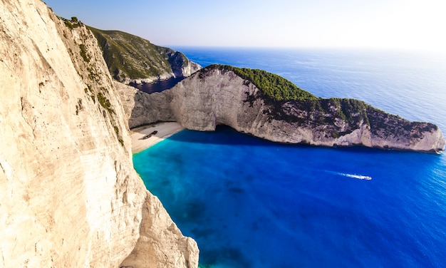 Navagio strand met schipbreuk