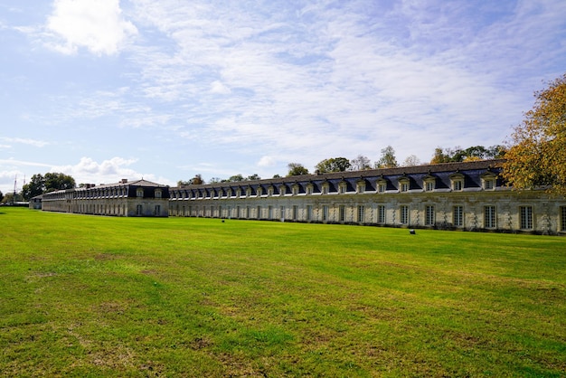 Naval Dockyard corderie royale of Rochefort royal rope making factory large long building in france