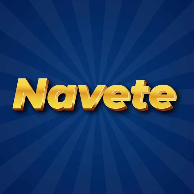 Navete Text effect Gold JPG attractive background card photo