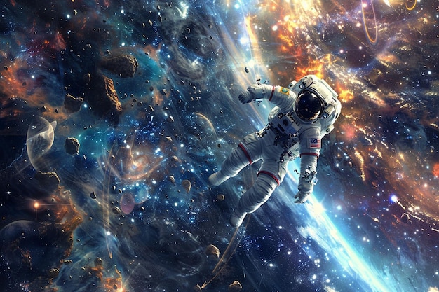 Navigate the cosmic challenges as astronauts embar generative ai