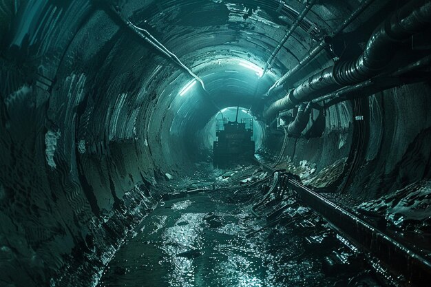 Navigate the subterranean realms where tunnel digg generative ai