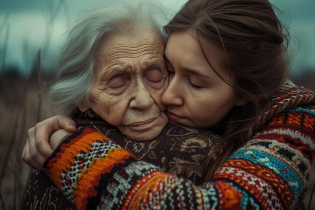 Photo navigating challenges with compassion insightful portraying the world of parkinsons alzheimers and associated problems emphasizing the importance of empathetic care and support