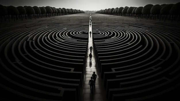 Photo navigating the maze overcoming bureaucracy