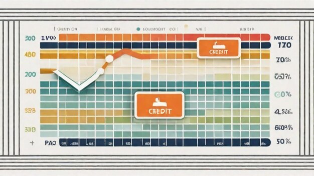 Premium AI Image  Navigating the World of Credit Scores