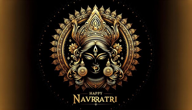 Photo navratri illustration