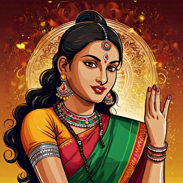 navratri vectors