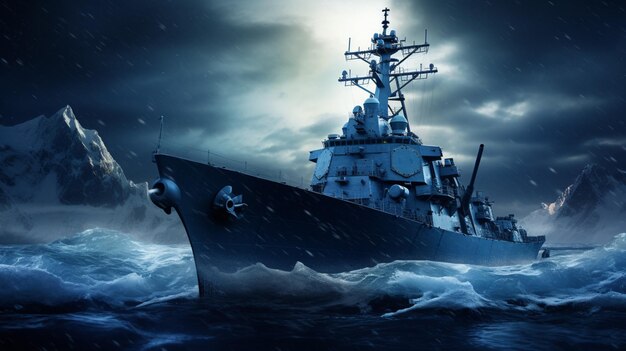 Navy background