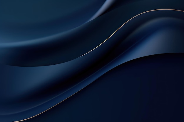 Navy blauw moderne minimale elegante achtergrond met glanzende lijnen leeg leeg patroon met kopieerruimte voor