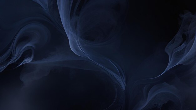 Navy blue smoky art abstract background