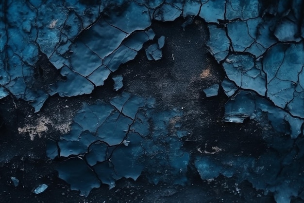 Navy Dark Blue Grunge Texture Background