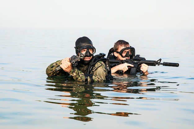 Navy SEAL kikvorsmannen