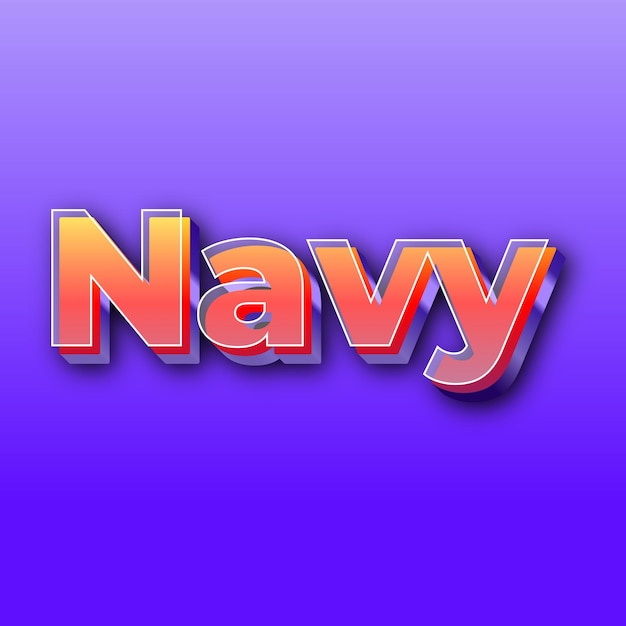 Navytext effect jpg gradient purple background card photo