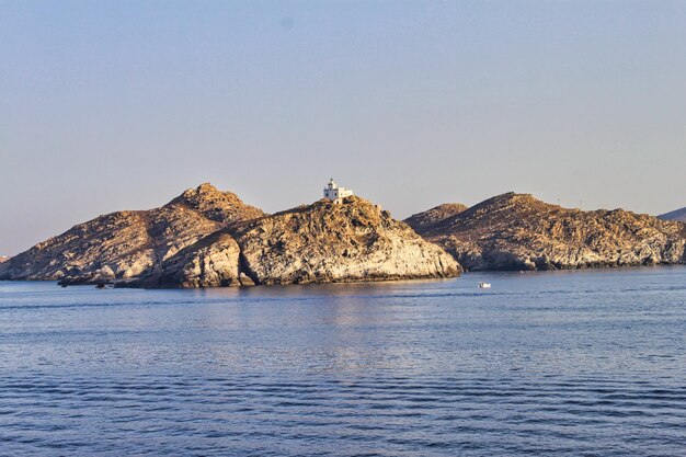 Naxos-eiland in Cycladen, Griekenland