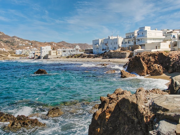 Naxos island in Cyclades Greece