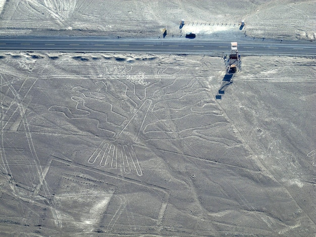 The Nazca lines in Peru South America