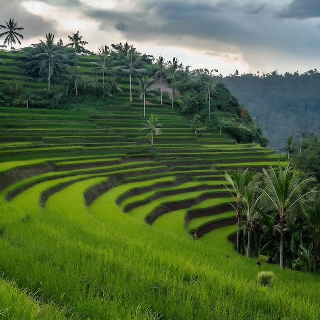 Near the cultural village of ubud is an area known as tegallalang that boasts the most dramatic ter