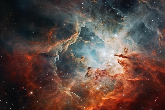 A nebula in the constellation of orion