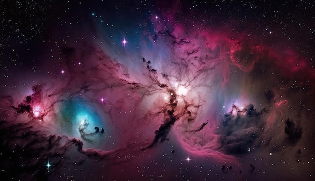 A nebula in the constellation of orion