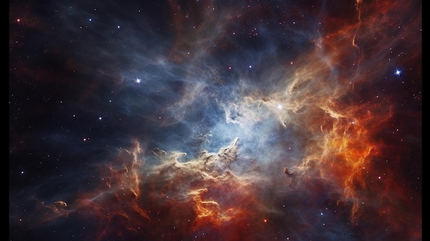 nebula cosmic background