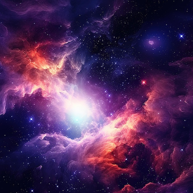 nebula cosmic background