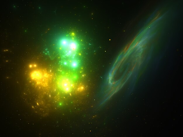 Nebula galaxy background