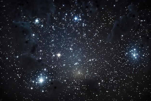 Nebula gas cloud in deep outer space