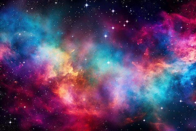 写真 ナクトルヌ星雲の宇宙背景写真