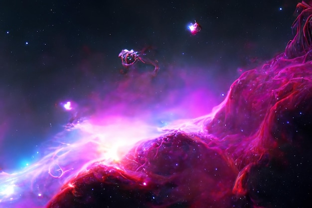 nebula space background