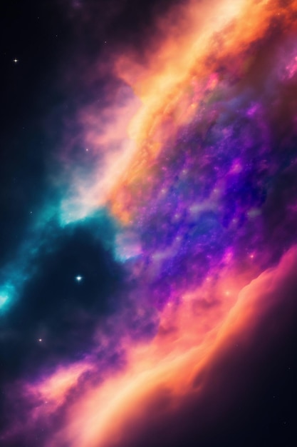 Photo nebula space wallpaper