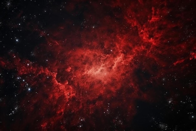 Photo a nebula with stars in the background