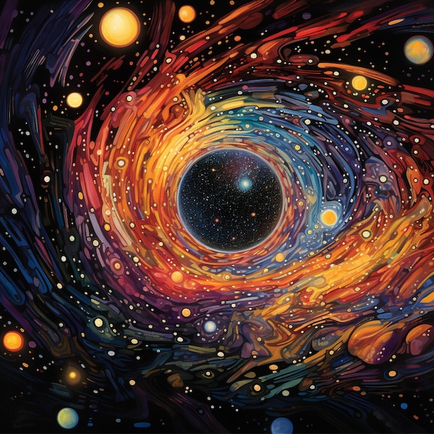 네불라 미스틱 은 블랙홀 의 현상 을 밝혀 내고 있다