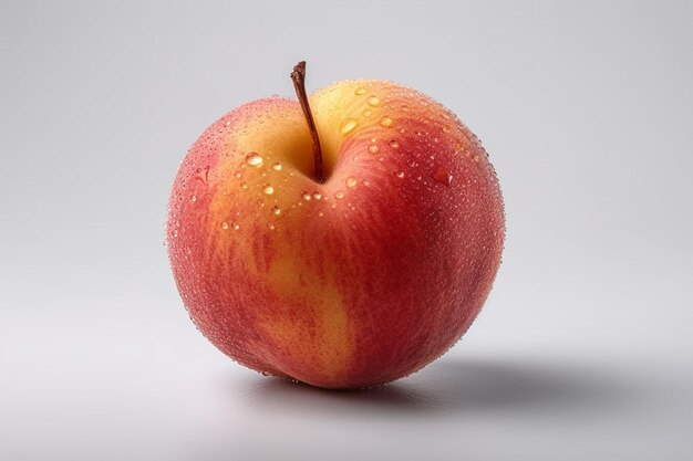 nectarine vers zoet gezond macro wit sappig dessertvruchten heerlijke versheid