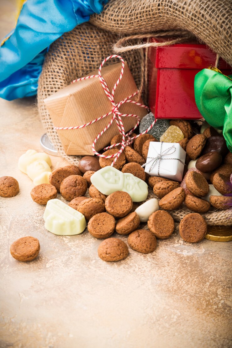 Foto nederlandse vakantie sinterklaas achtergrond