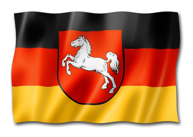Nedersaksen staatsvlag Duitsland