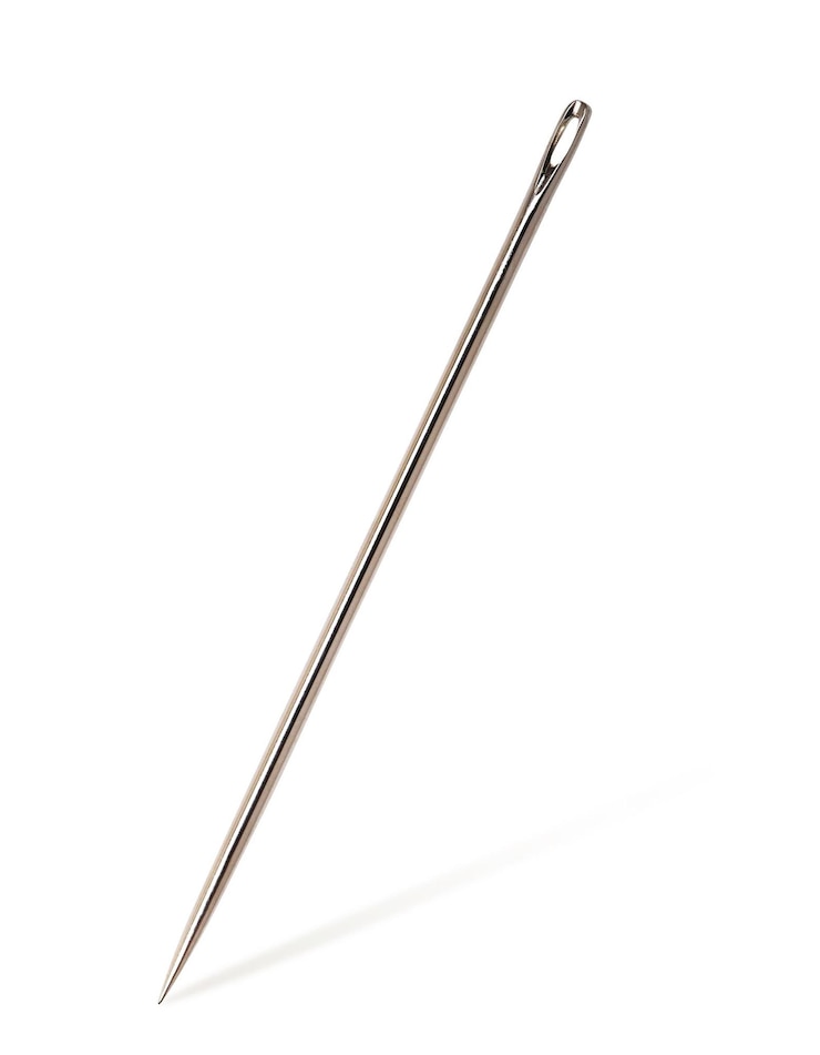 Photo needle with clipping path