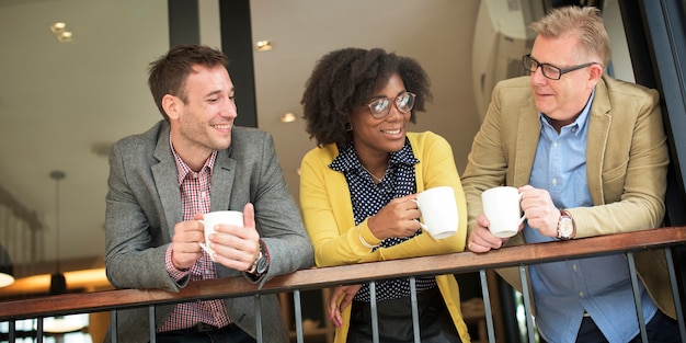 Foto neem een kopje koffie met je collega's