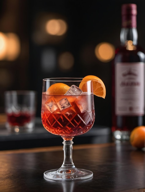 A Negroni Cocktail