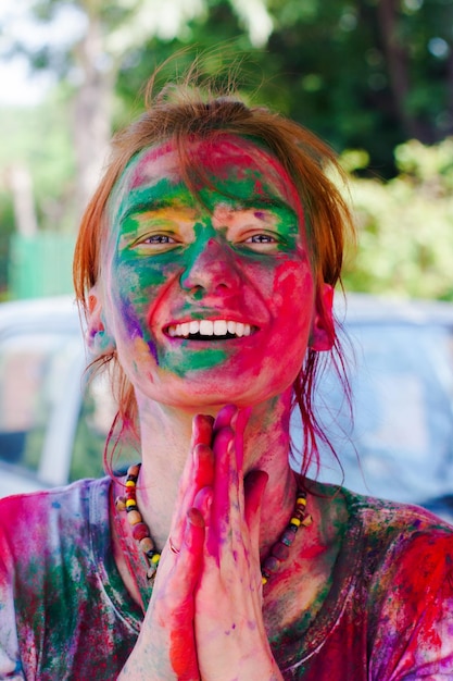 Nehru University celebrate festival Holi in Delhi India Holi is a spring festival celebrated