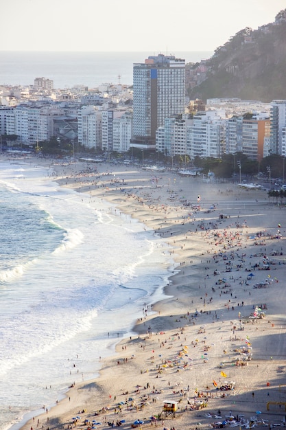 Foto quartiere di copacabana a rio de janeiro