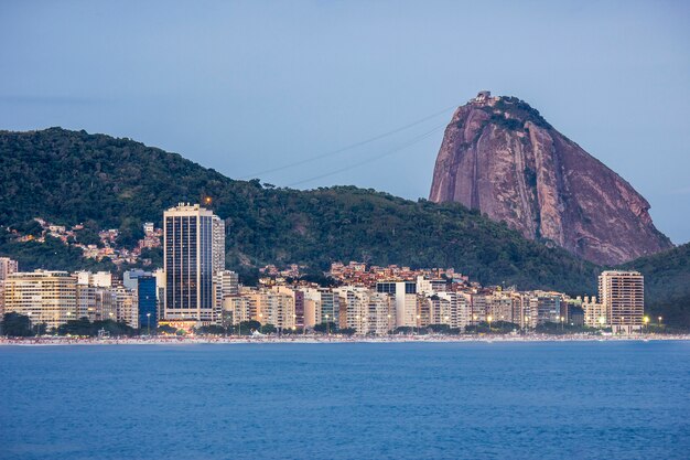 Neighborhood of Copacabana in rio de janeiro