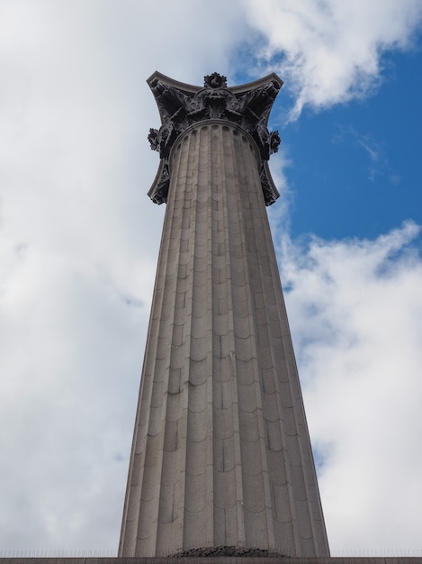 ロンドンのネルソン記念柱