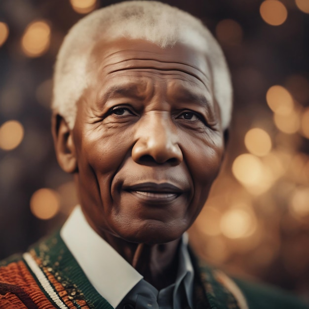 Nelson Mandela Portrait picture