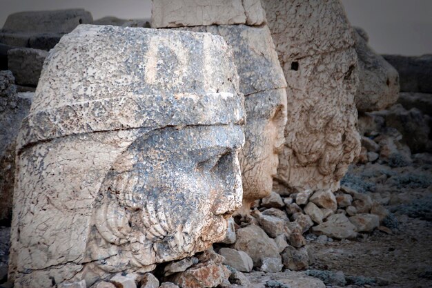 Nemrut-berg. Adiyaman Turkije