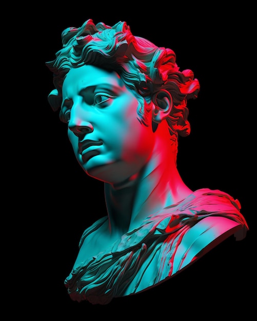 Premium AI Image | Neo renaissance statue