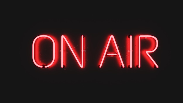 Neon On Air Sign