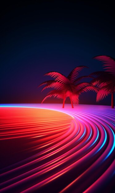 neon background