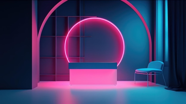 neon background