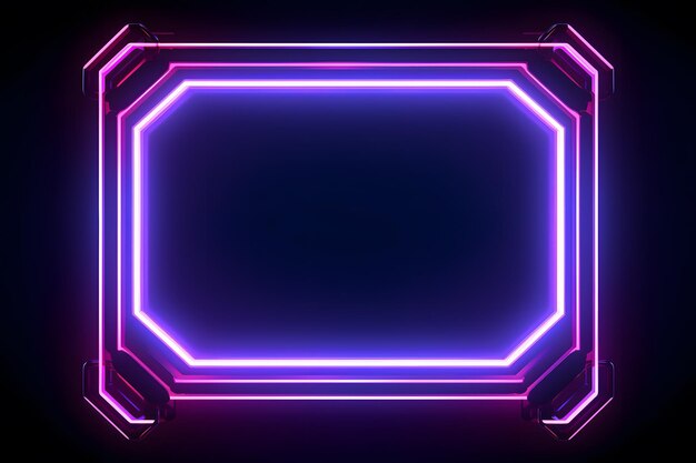 Photo neon border neon design frames neon lights background neon frame neon frames neon background